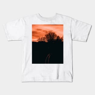 Sunset Sky Kids T-Shirt